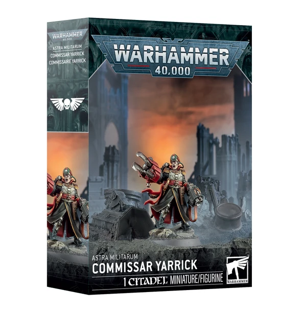 (Pre-Order) ASTRA MILITARUM: COMMISSAR YARRICK