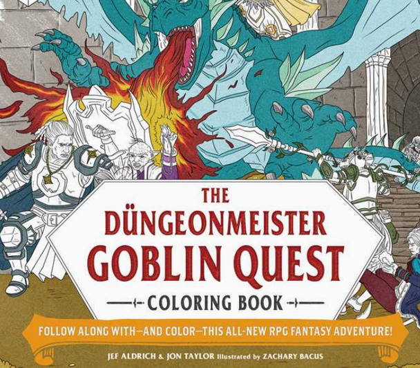 Düngeonmeister Goblin Quest Coloring Book