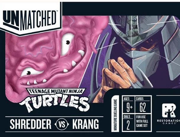UNMATCHED ADVENTURES: TEENAGE MUTANT NINJA TURTLES: SHREDDER AND KRANG HERO DECK