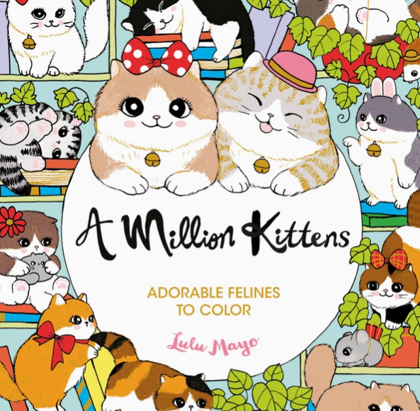 A Million Kittens: Adorable Felines To Color