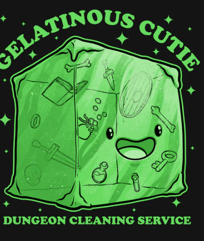 Gelatinous Cute Dungeon Monster