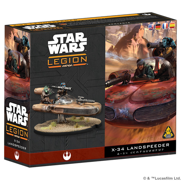 (Pre-Order) Star Wars: Legion - X-34 Landspeeder