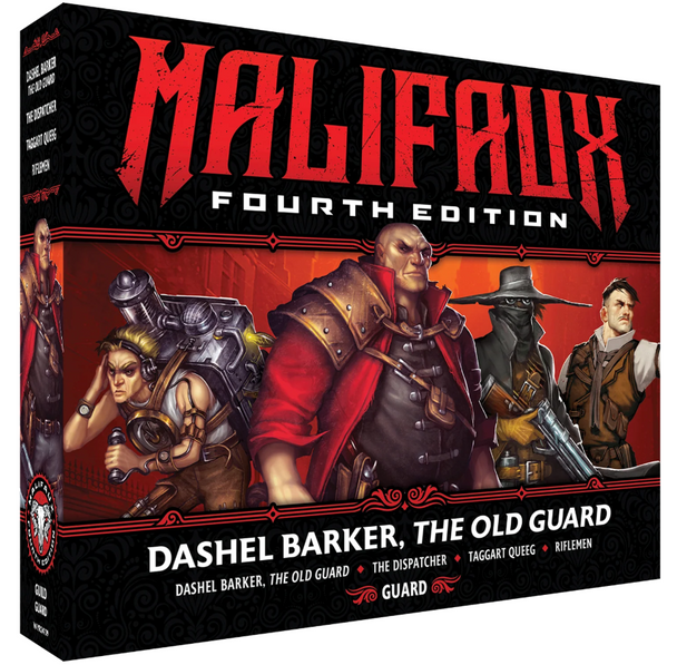 Malifaux Fourth Edition: Dashel Barker, The Old Guard