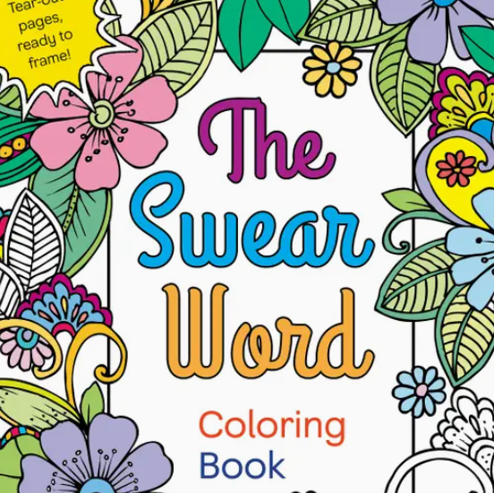 Swear Word Coloring Book