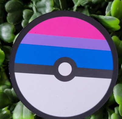 Pride Pokeball Sticker