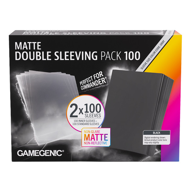 Matte Double Sleeving Pack 100 66x91