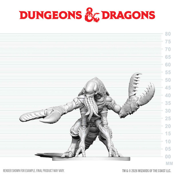 DND NOLZUR'S MARVELOUS UNPAINTED MINIATURES: W29 CHUUL