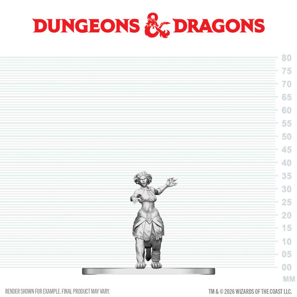 DND NOLZUR'S MARVELOUS UNPAINTED MINIATURES: W29 LAMIA