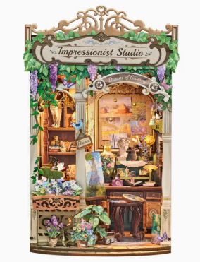 Diy Book Nook Kit: Impressionist Studio