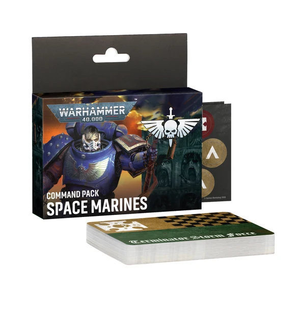 (Pre-Order) COMMAND PACK: SPACE MARINES (ENG)
