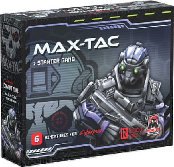CYBERPUNK RED: COMBAT ZONE - MAX-TAC STARTER GANG