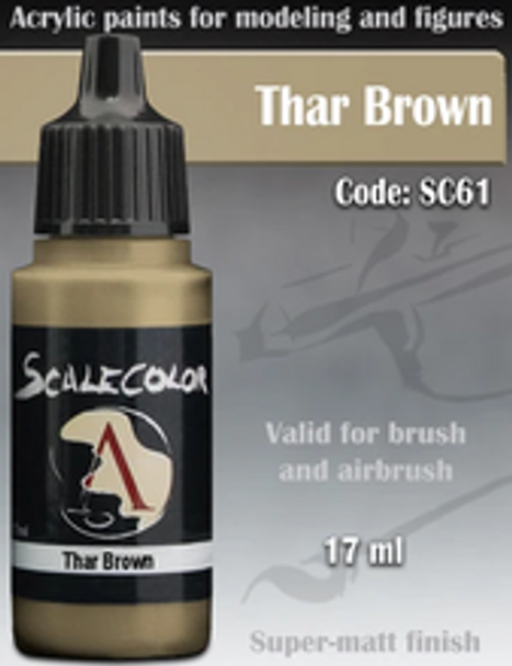 Scale Color - Thar Brown