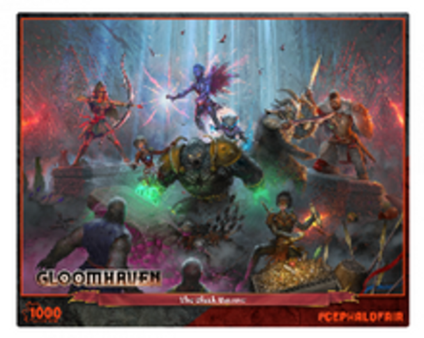 Gloomhaven: The Black Barrow 1000pc Puzzle