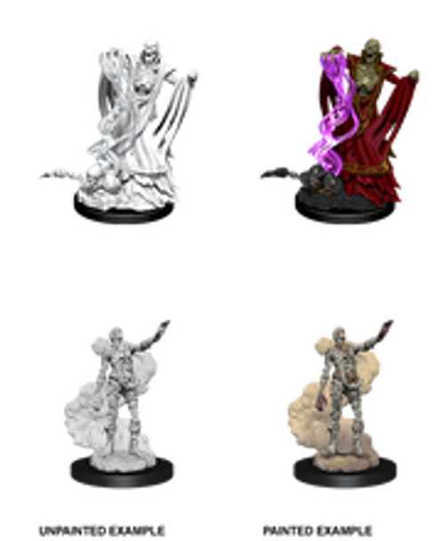 Dungeons & Dragons Nolzur`s Marvelous Unpainted Miniatures: Lich & Mummy Lord