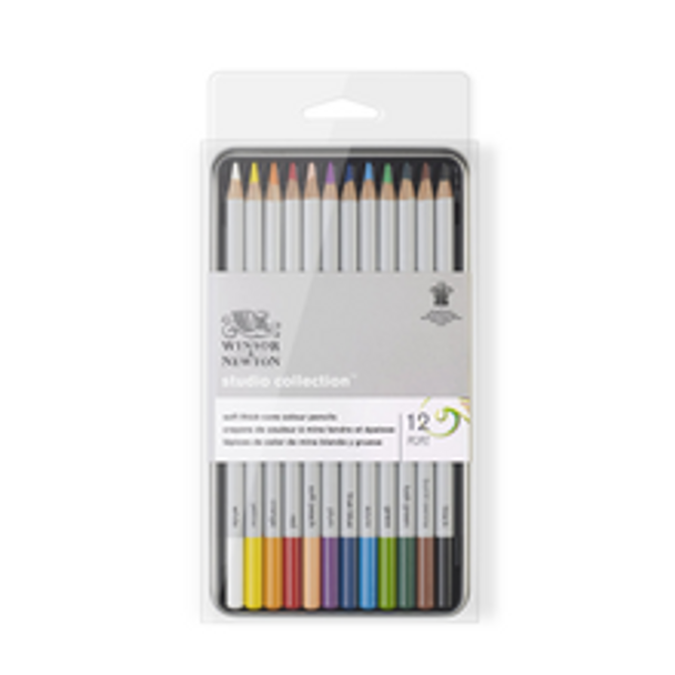 W&N Colour Pencils 12 pc