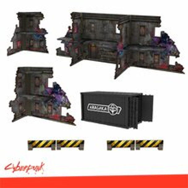 Cyberpunk Red: Combat Zone Scenery Pack