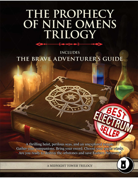 The Prophecy of Nine Omens Trilogy - Level 10-12 Adventures and Compendium