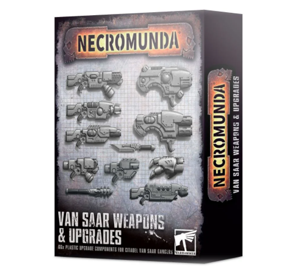 Van Saar Weapons & Upgrades