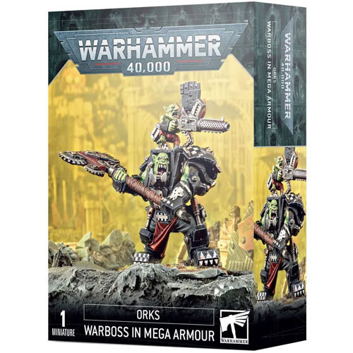 Ork Warboss in Mega Armour