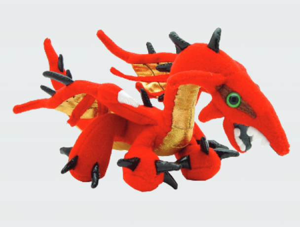 Here Be Monsters - Mini Red Dragon Plush