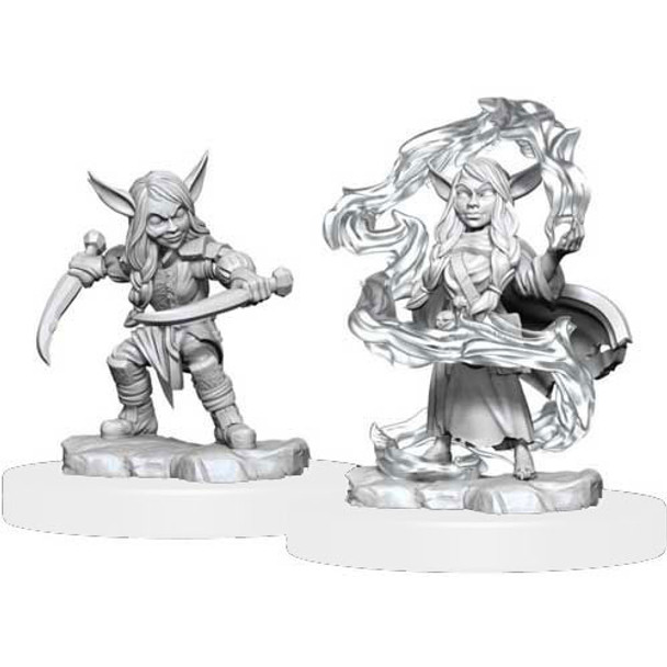 Critical Role: Unpainted Miniatures: Goblin Sorcerer and Rogue