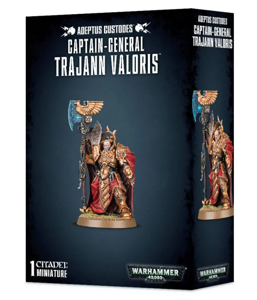 Adeptus Custodes Captain General Trajann Valoris