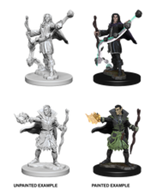 Male Elf Sorcerer with Air and Fire Pathfinder Battles  Deep Cuts