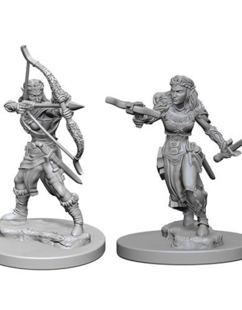 Elf Rogue (m, sword + bow) Dungeons and Dragon's Nolzur's Marvelous Unpainted Miniatures