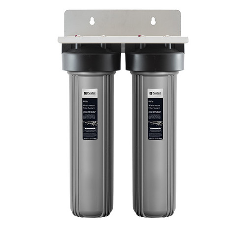 Puretec WH2-60 Whole House Dual Water 20" Filter System Puretec WH2-60 Whole House Dual Water 20" Filter System