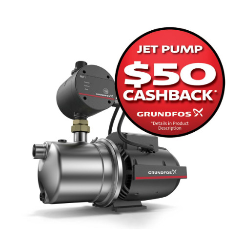 Grundfos JP4-54-PM1 Self Priming Jet Pump (Flow 85 LPM) Grundfos JP4-54-PM1 Self Priming Jet Pump (Flow 85 LPM)