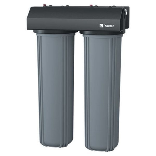 Puretec WH2-55 Whole House Dual Water 20" Filter System Puretec WH2-55 Whole House Dual Water 20" Filter System
