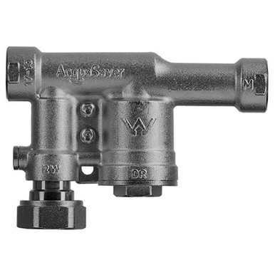 807704 Claytech Aquasaver 2 3 4 Inch Acquasaver Rainwater To Mains Water Diversion Valve White International