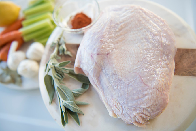 Organic Turkey Breast Halal Pastures Farm