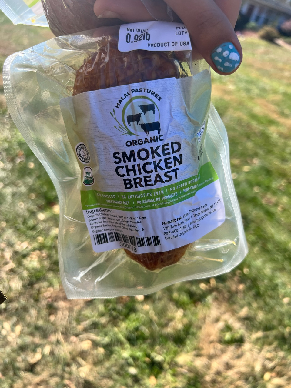 Organic Smoked Chicken