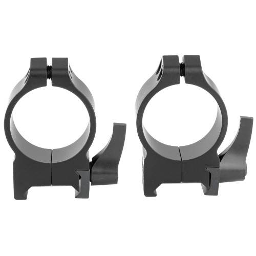 Warne Maxima QD 30mm Medium Steel Scope Rings with Quick Detach Lever System