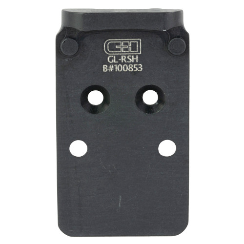 C&H Precision Glock MOS Mount Plate (Part No. GL-RSH) for RMR, SRO, and Holosun Optics