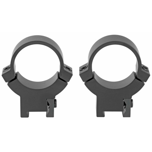 Warne 7.3 Series 1 High Matte Rimfire Rings with Reversible Clamps