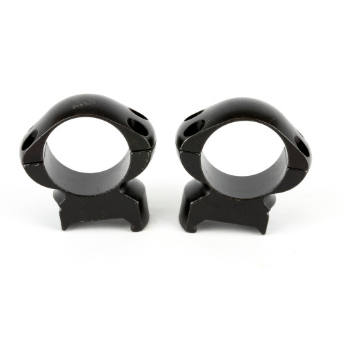 Weaver Grand Slam Rings 1 High Black - Precision Mounting for Riflescopes