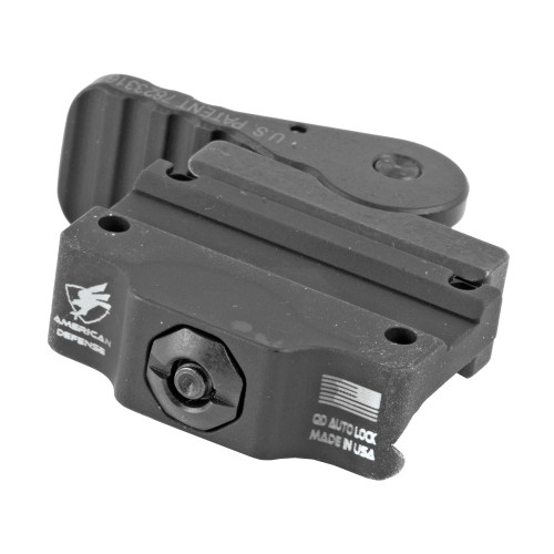 American Defense Mfg. AD-MRO-L-TAC Low Mount for Trijicon MRO - Black