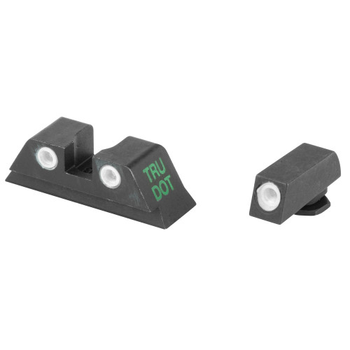 Meprolight Tru-Dot Night Sights for Glock 17, 19, 22, 23 * Green Illumination