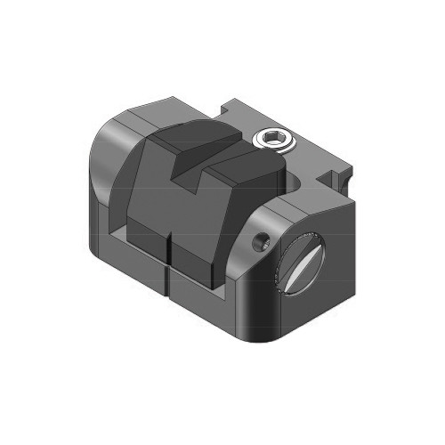 Leupold DeltaPoint Pro Rear Iron Sight - Black for Pistol Co-witnessing and Backup Sight