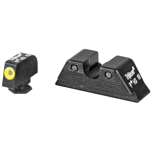 Trijicon HD XR Yellow Front Sight for Glock 9mm/40 S&W - Model GL614-C-601091