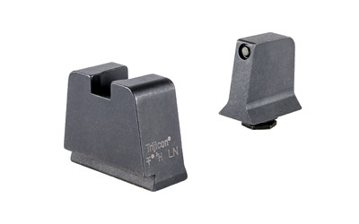 Trijicon Suppressor/Optic Height Night Sights for Pistols * Green Tritium Three-Dot Iron Sights