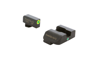 AmeriGlo I-Dot Green Night Sights for Glock * Fast Vertical Sight Alignment