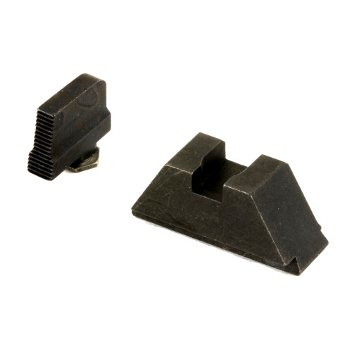 AmeriGlo Suppressor Height Sight Set for Glock MOS Pistols with Aimpoint ACRO and Holosun 509T - Black (Part #GL-429)