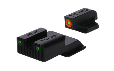 TRUGLO Tritium Pro Night Sights for S&W EZ 9mm - Orange