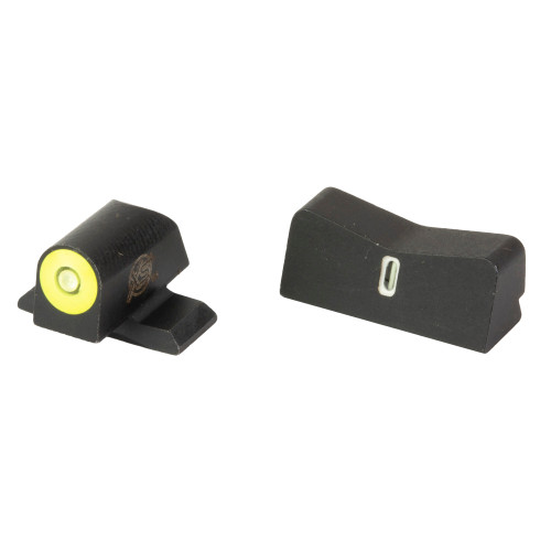 XS Sights DXT2 Big Dot Night Sight for Springfield Hellcat OSP - Yellow Front