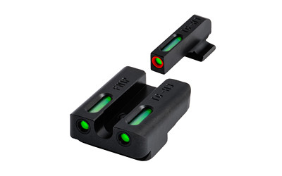 TRUGLO TFX Pro FN FNX9 Set - Green Fiber-Optic and Tritium Sight System