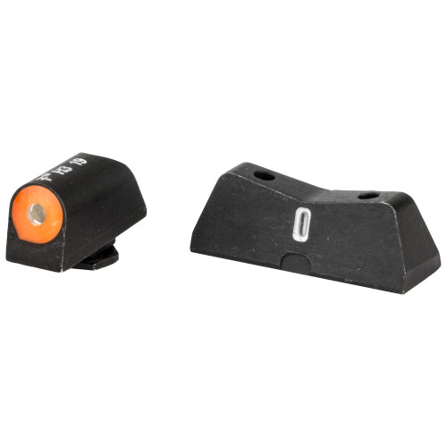 XS Sights Big Dot Tritium Front Sight for Glock 42 & 43, Green with Orange Outline