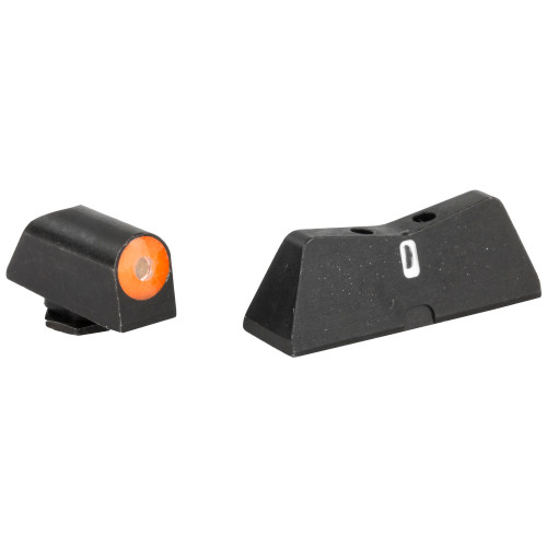 XS Sights Big Dot Tritium Front Sight for Glock 20/21/29 * Green with Orange Outline